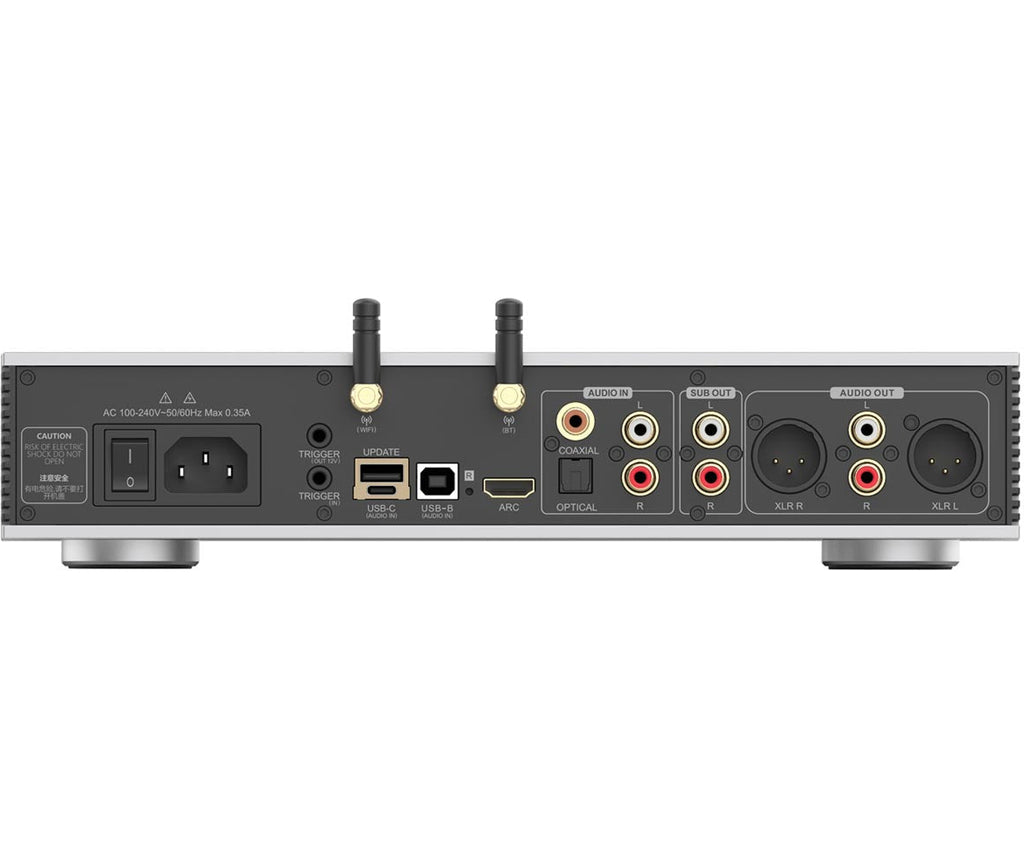 Luxsin X9 headphone amplifiers and dacs, angle 6