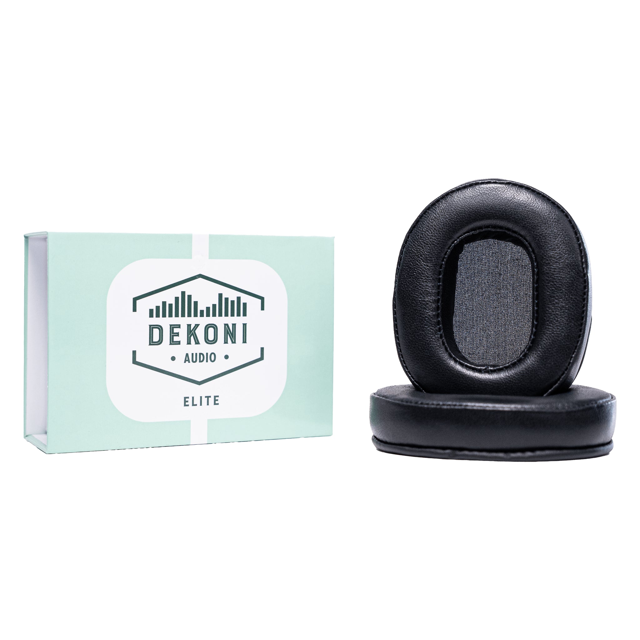 Dekoni Audio Elite Sheepskin Replacement Earpads (for Audio Technica ATH-M50X) (Pair, Black)