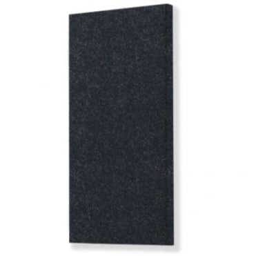 Megasonus POLY50 acoustic panel in a modern office setting, showcasing soundproofing and decorative wall installation.