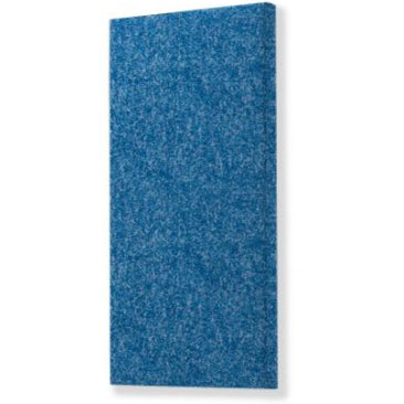 Megasonus POLY50 acoustic panel in a room, showing its textured surface and modern design for sound absorption.