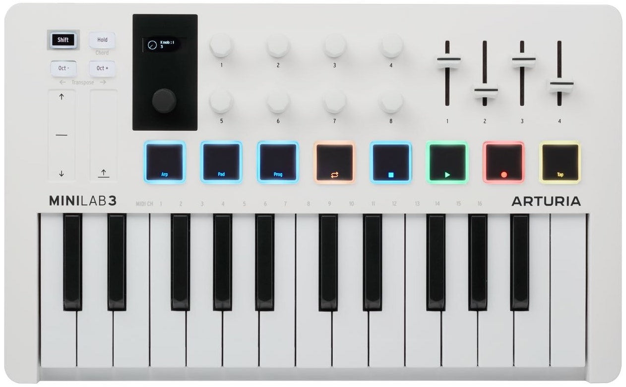 Arturia MiniLab 3 (White)