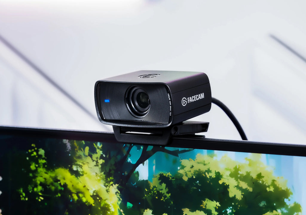 Elgato Facecam MK2 video camera with sleek design, high-quality lens, and adjustable stand for professional streaming and recording.