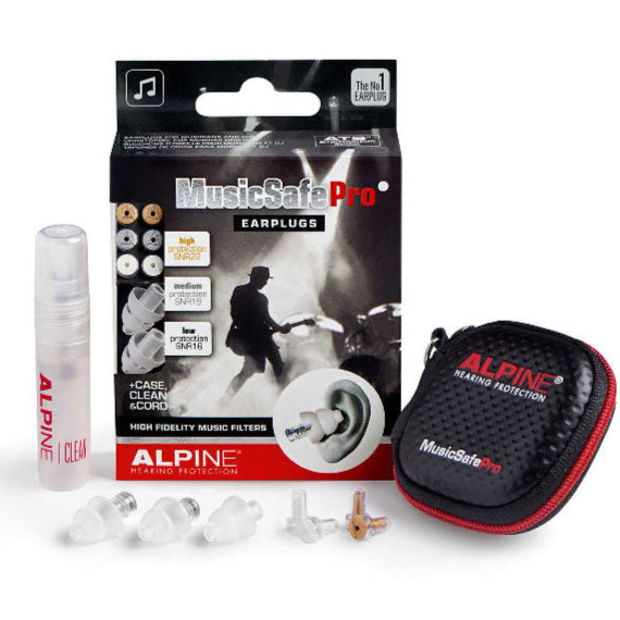 Alpine Music Safe Pro Earplugs (Transparent)