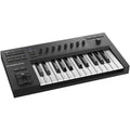 Native Instruments Komplete Kontrol A25 MIDI keyboard controller, front view.