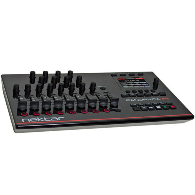 Nektar Panorama P1 DAW controller with multiple knobs and sliders for music production and mixing.