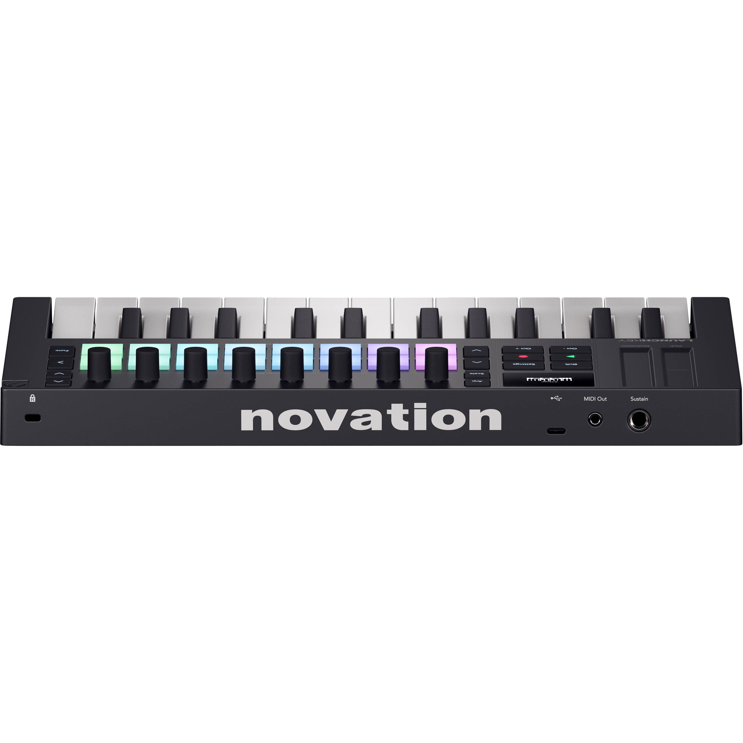 Novation Launchkey Mini 25 MK4 MIDI keyboard, in black
