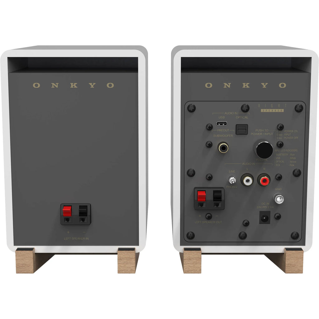 Onkyo GX-10DB desktop speakers, alternate view 11