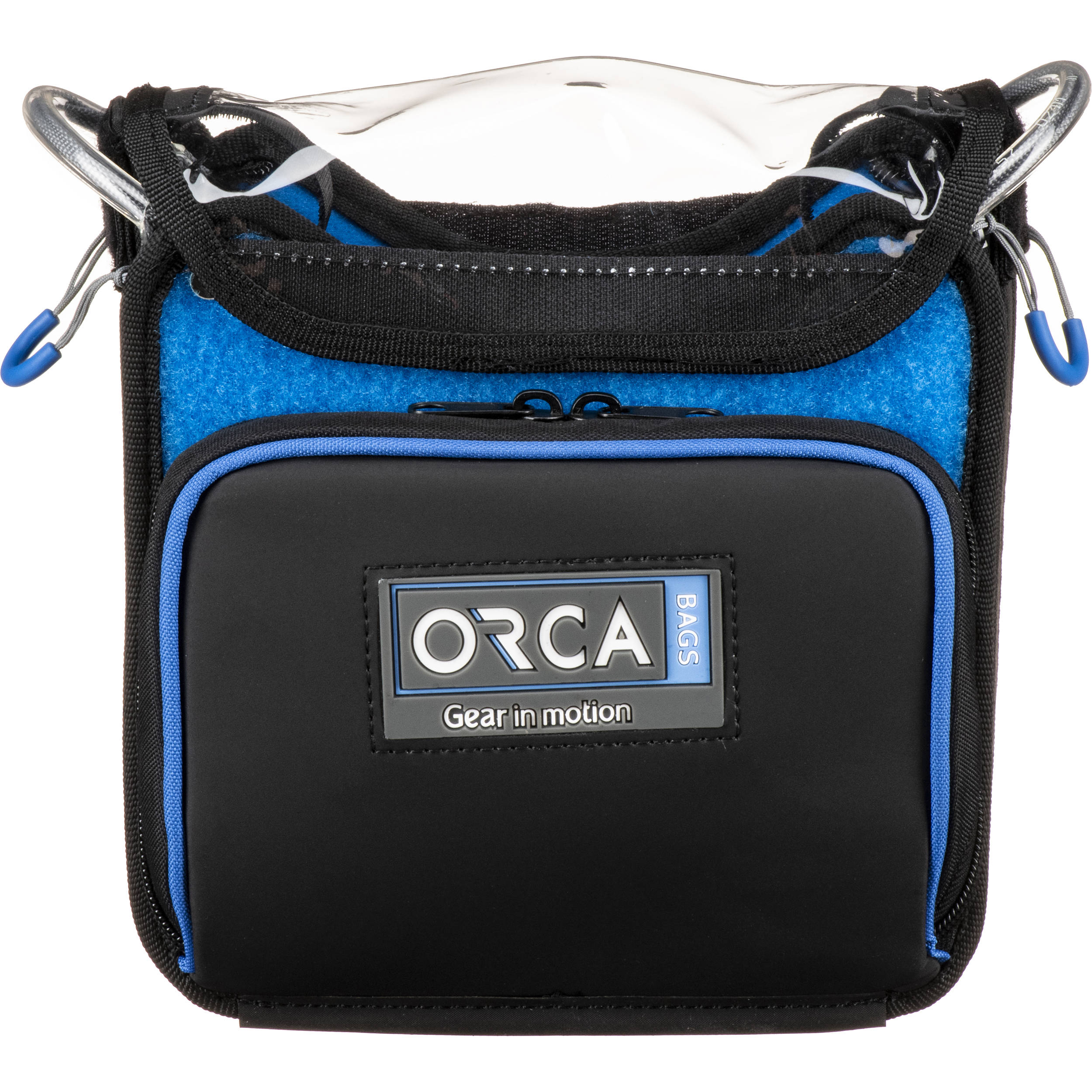 Orca Bags OR-268 microphone bag, bag front with logo open flap.