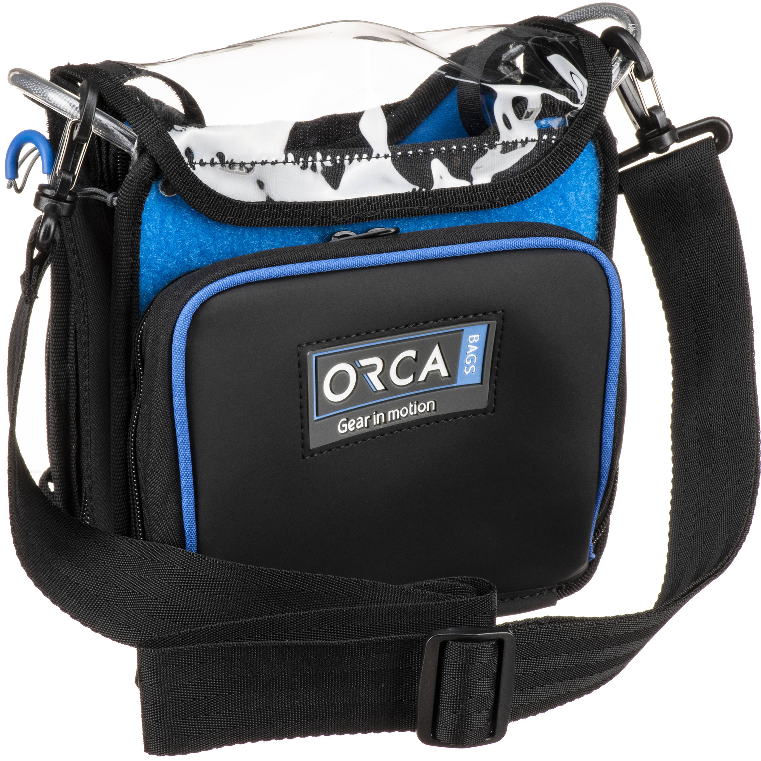 Orca Bags OR-268 microphone bag, closed front view.