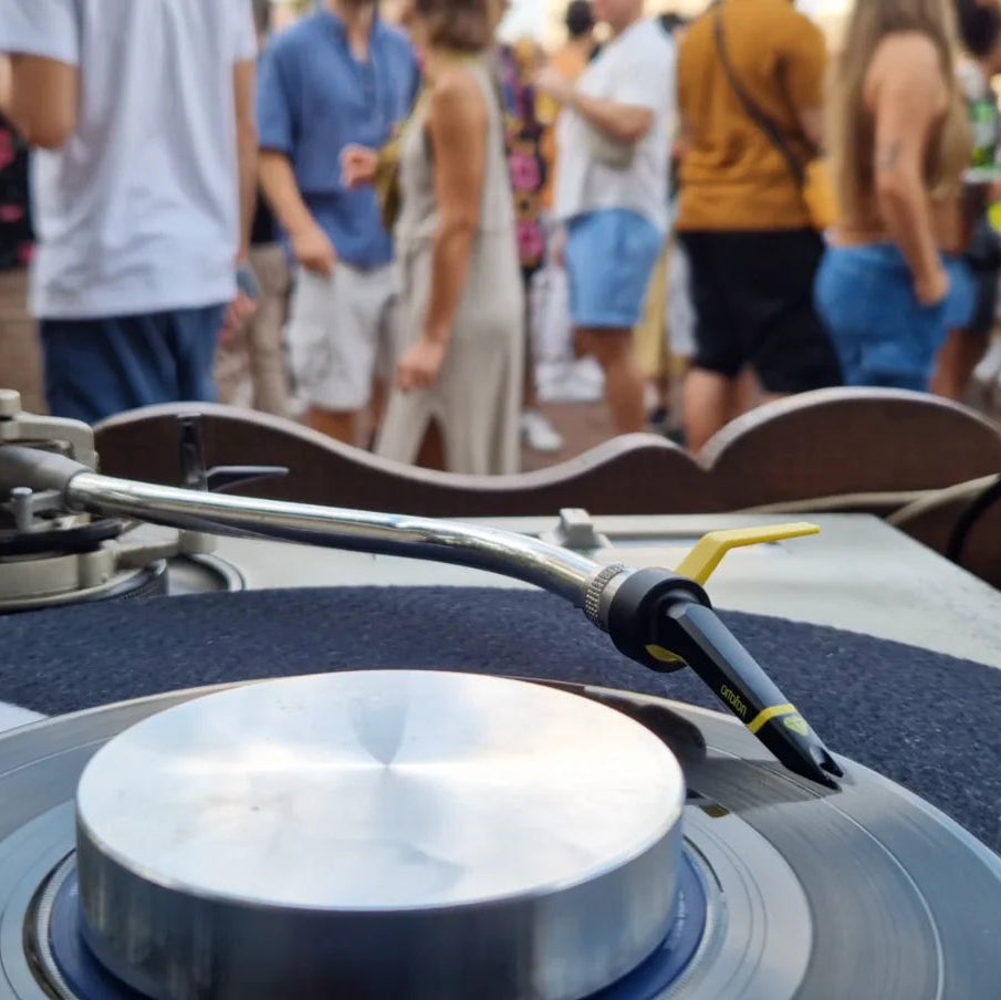 Ortofon Concorde Club MK2 turntable DJ cartridge twin set, lifestyle shot