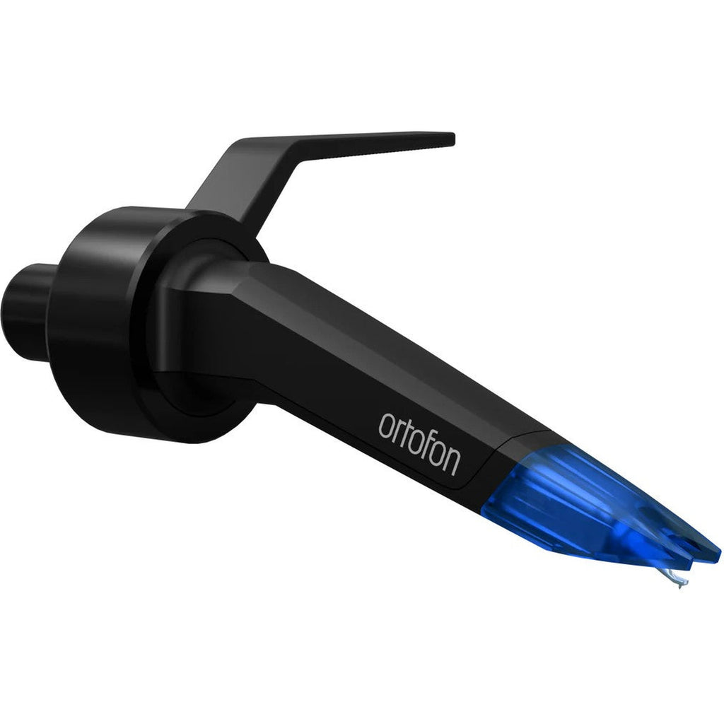 Ortofon Concorde Music Blue turntable cartridge with stylus, designed for high-quality vinyl playback on DJ turntables.