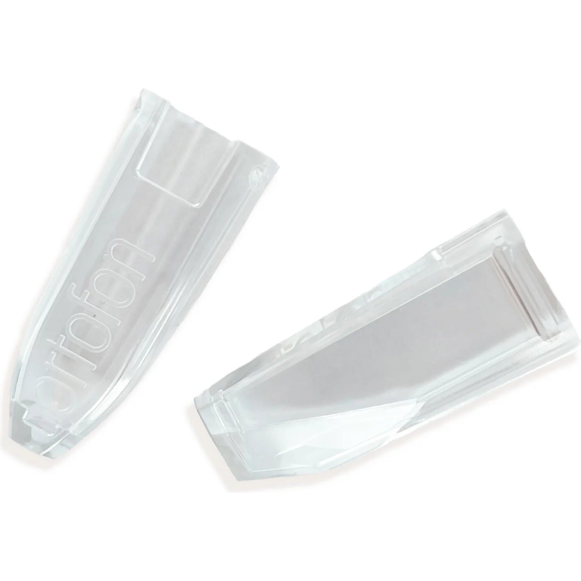 Ortofon Stylus Guard for OM Series and CC MKI cartridge accessories, protecting turntable stylus with clear plastic cover