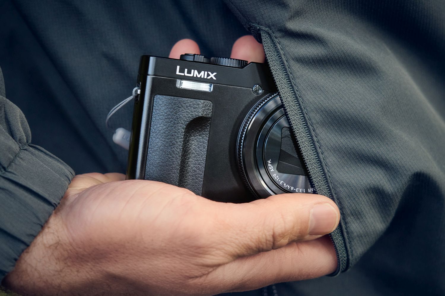 Panasonic Lumix TZ99 compact camera in black