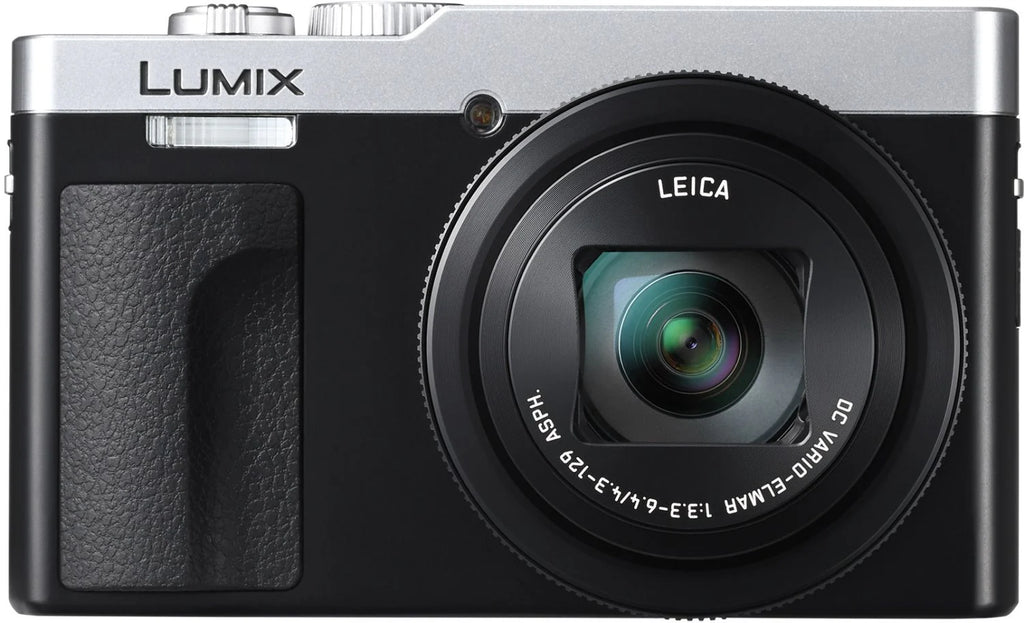 Panasonic Lumix TZ99 compact camera in silver