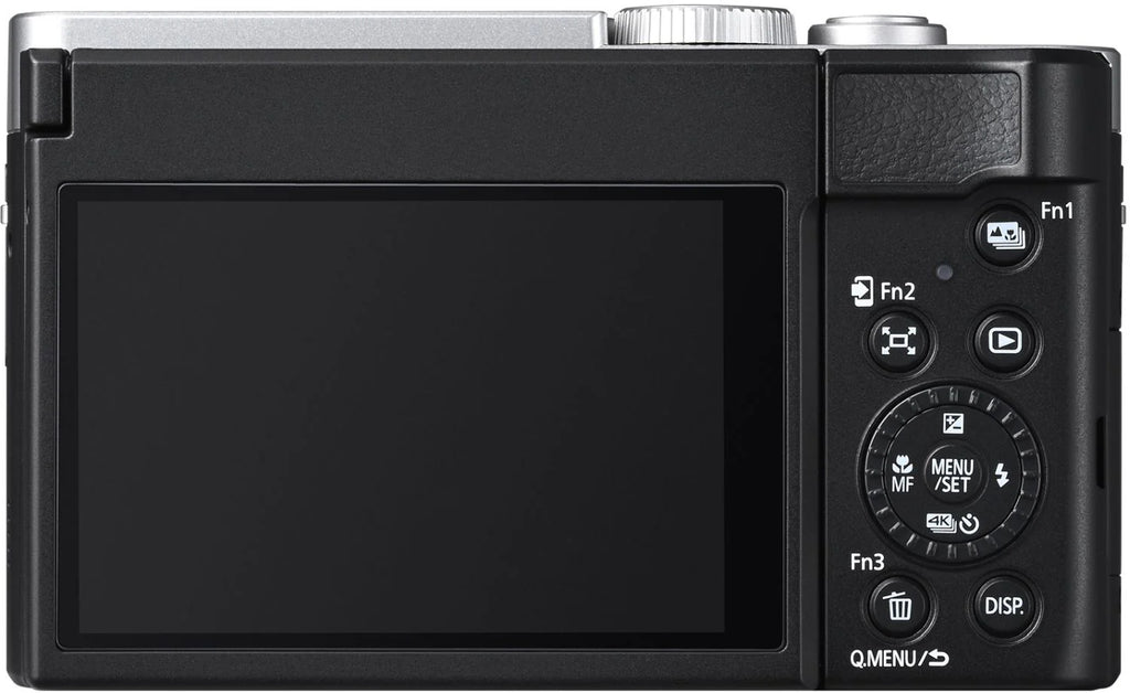 Panasonic Lumix TZ99 compact camera in silver