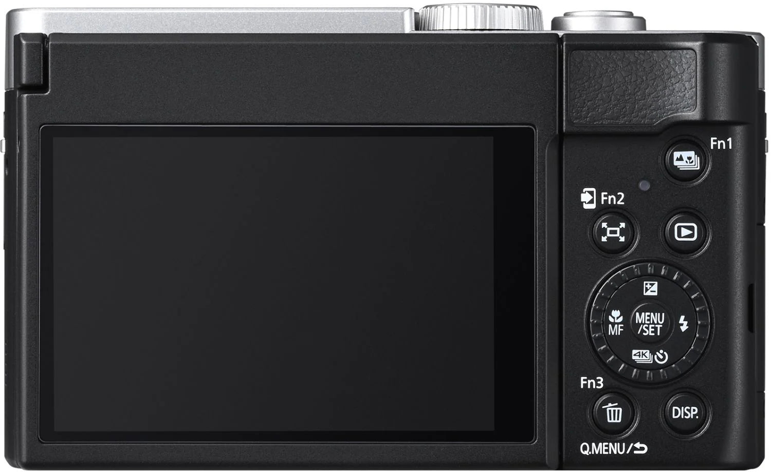 Panasonic Lumix TZ99 compact camera in silver