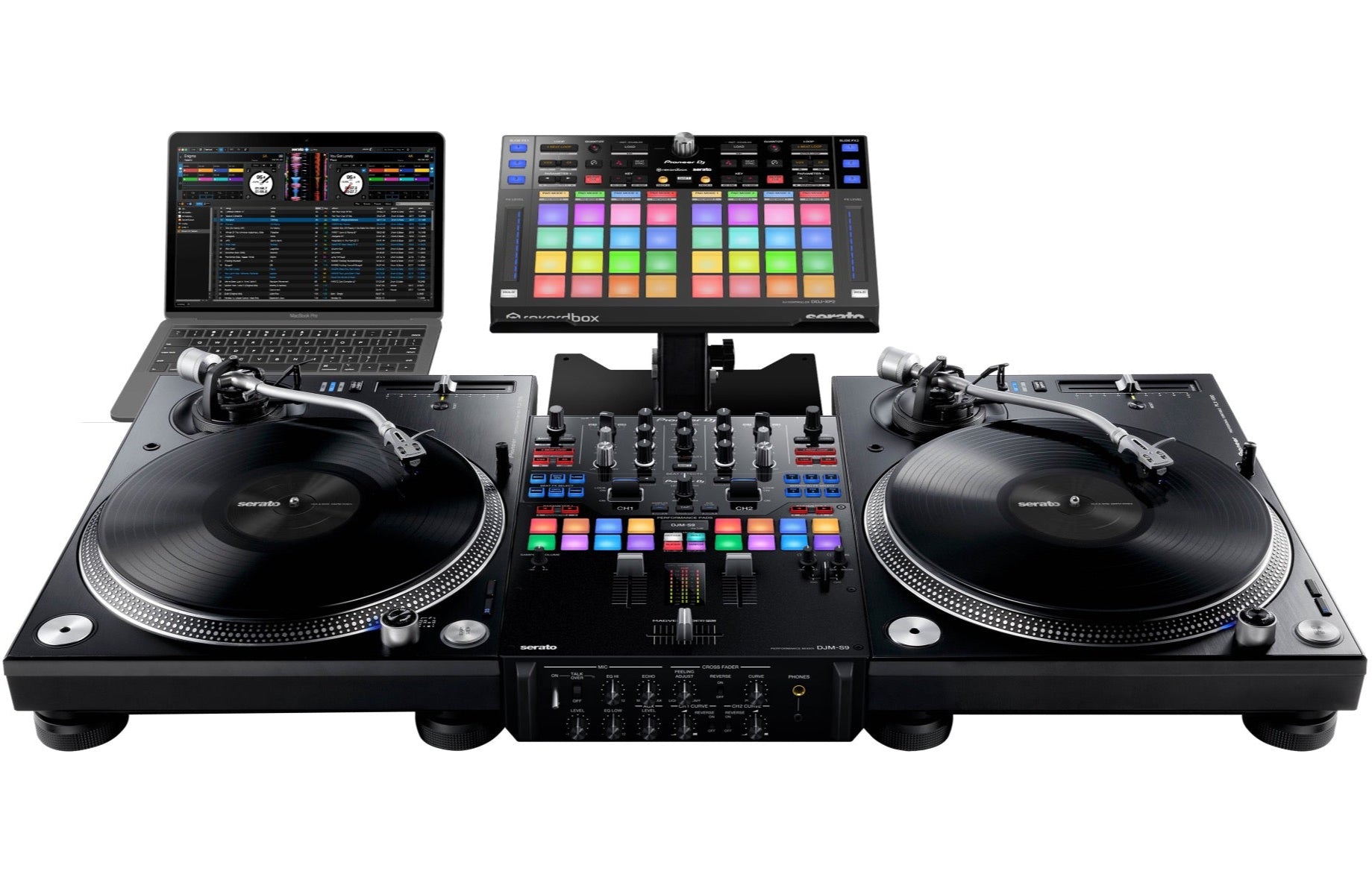Pioneer DDJ-XP2 DJ pad controller.