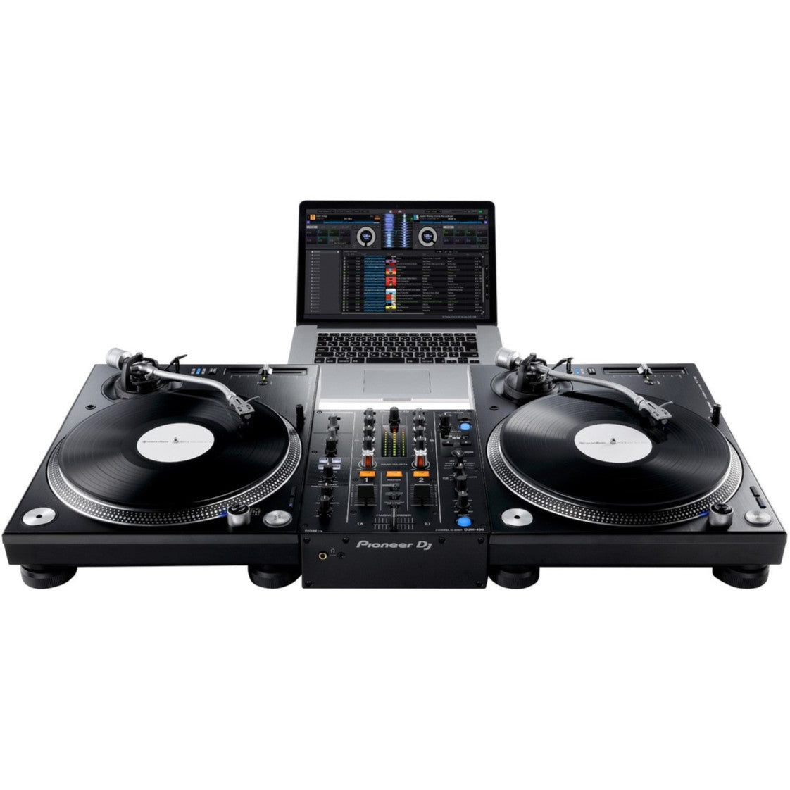 Pioneer DJ M-450 dj mixers, bundle