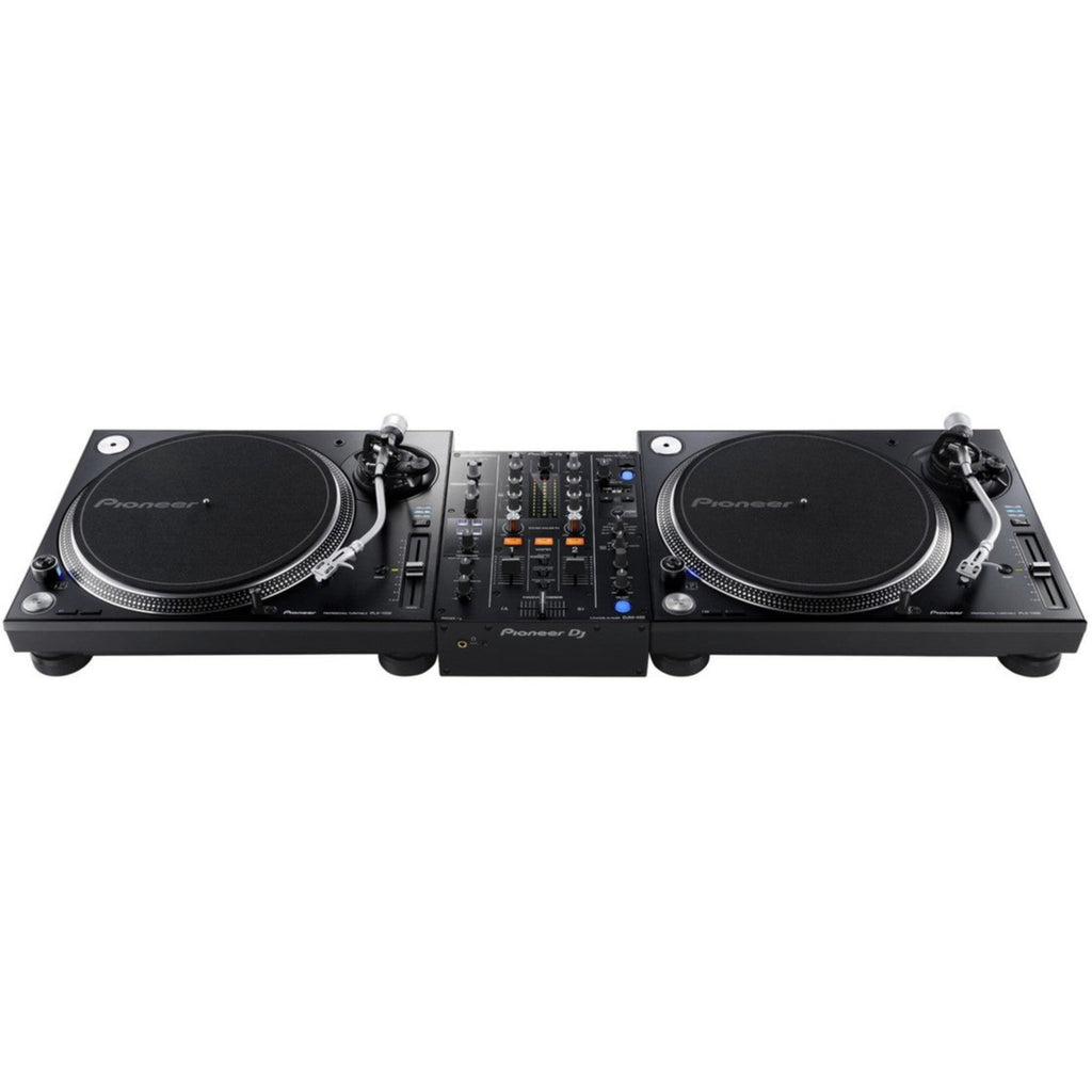 Pioneer DJ M-450 dj mixers, close up