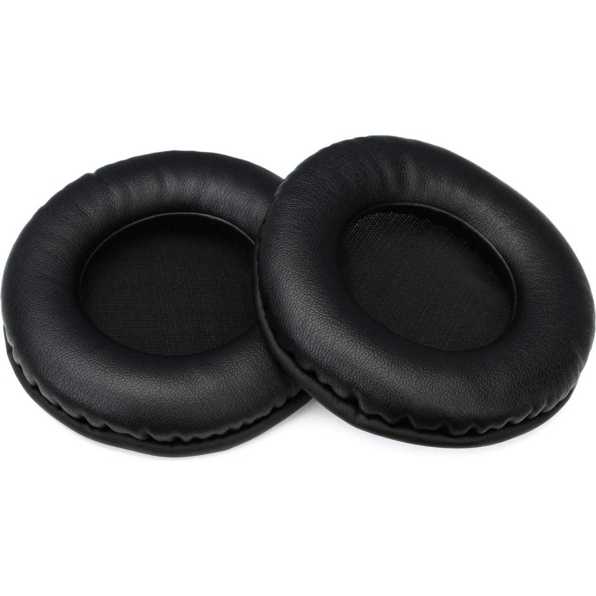 Pioneer DJ HDJ-X5, X7, X10 headphone earpads, replacement ear cushions, black, soft material, designed for comfortable fit.