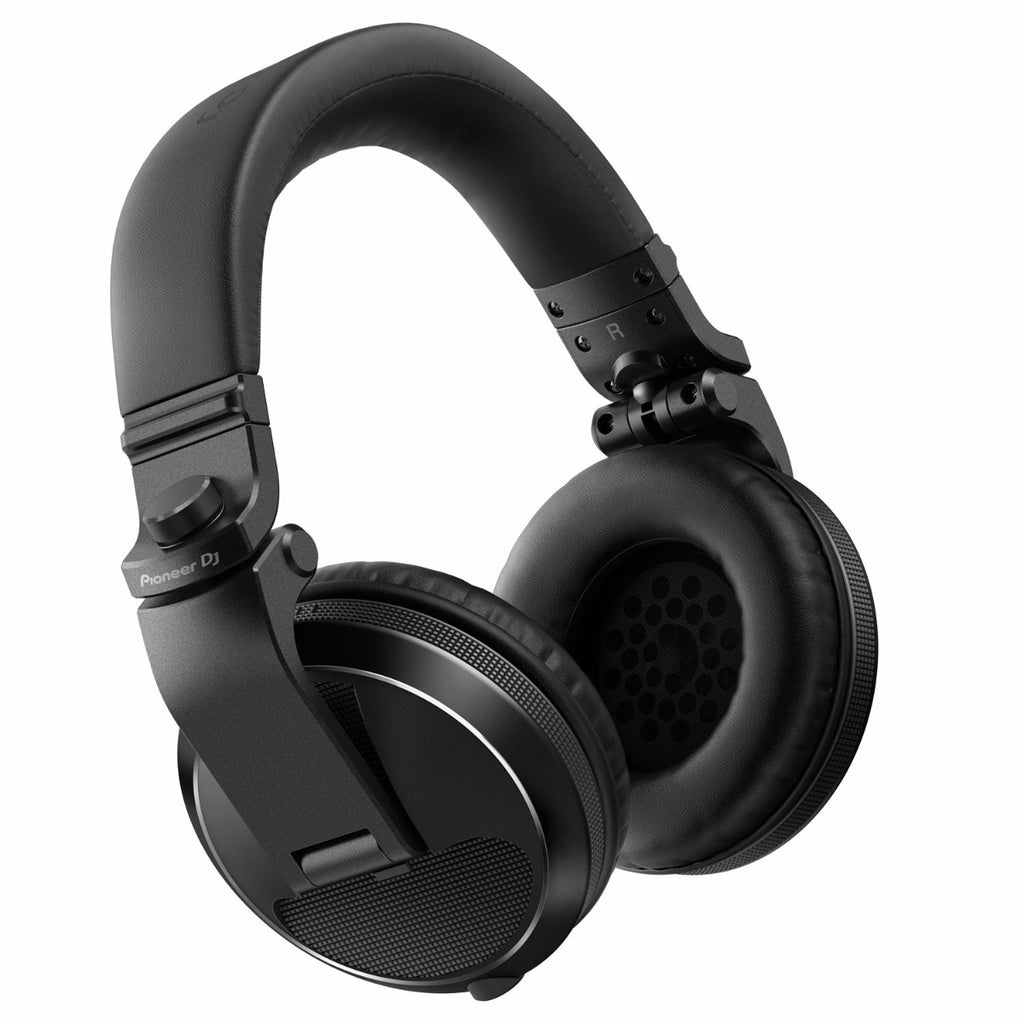 Pioneer HDJ-X5 DJ headphones, in black