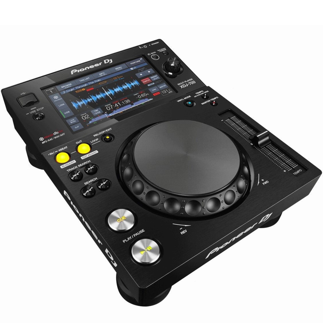 Pioneer DJ XDJ-700 DJ media player, view 4