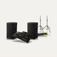 Pioneer XDJ-RX3 + 2 x Pioneer XPRS 122 + Hercules Stands Mobile DJ Set
