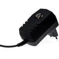 SilentPower iPower2 power supply unit, compact and sturdy design with multiple ports for reliable electronic device power.