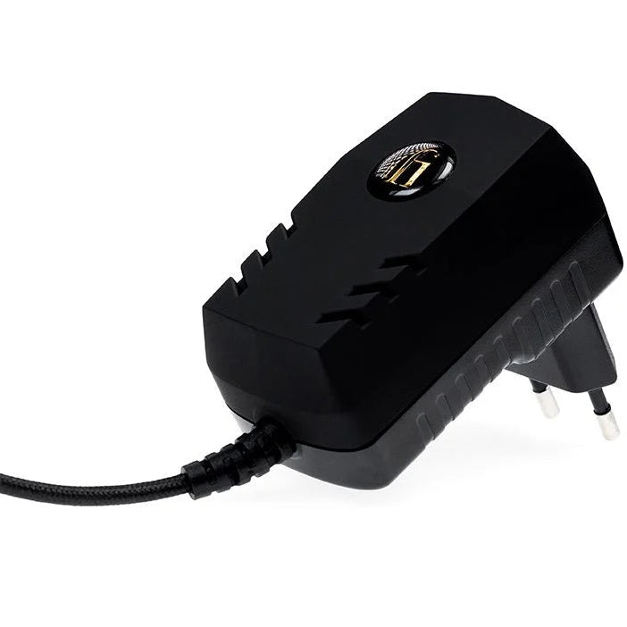 SilentPower iPower2 power supply unit, compact and sturdy design with multiple ports for reliable electronic device power.