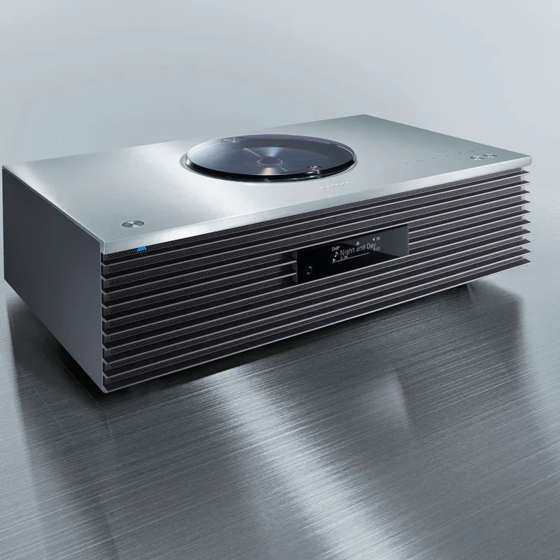 Technics SC-C70MK2 premium compact stereo CD player with sleek design and digital controls, displayed on a white background.