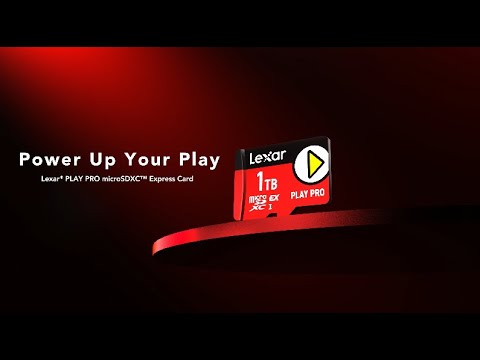 Lexar PLAY PRO microSDXC™ Express Memory Card