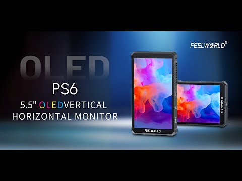 Feelworld Camera Field Video Monitor PS6 5.5" Amoled