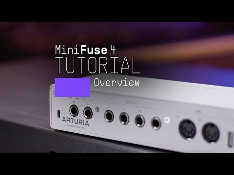 DTM・DAW ARTURIA Minifuse 4 Arturia MiniFuse 4 Black – Thomann UK