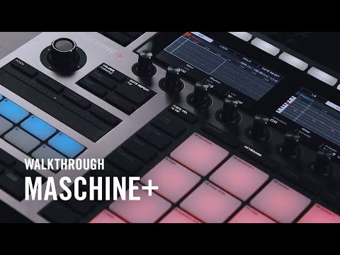 DJ機材 Native Instruments MASCHINE+ Maschine+: Standalone drum machine & sampler for beatmakers