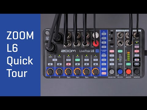 Zoom LiveTrak L-6