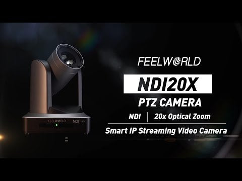 Feelworld PTZ Camera NDI20X NDI PoE with 20x Optical Zoom