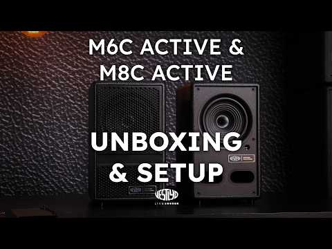 Vestlyd M6C Active and M8C Active unboxing and setup video