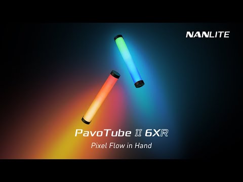 Nanlite PavoTube II 6XR LED RGBWW Pixel Tube Light