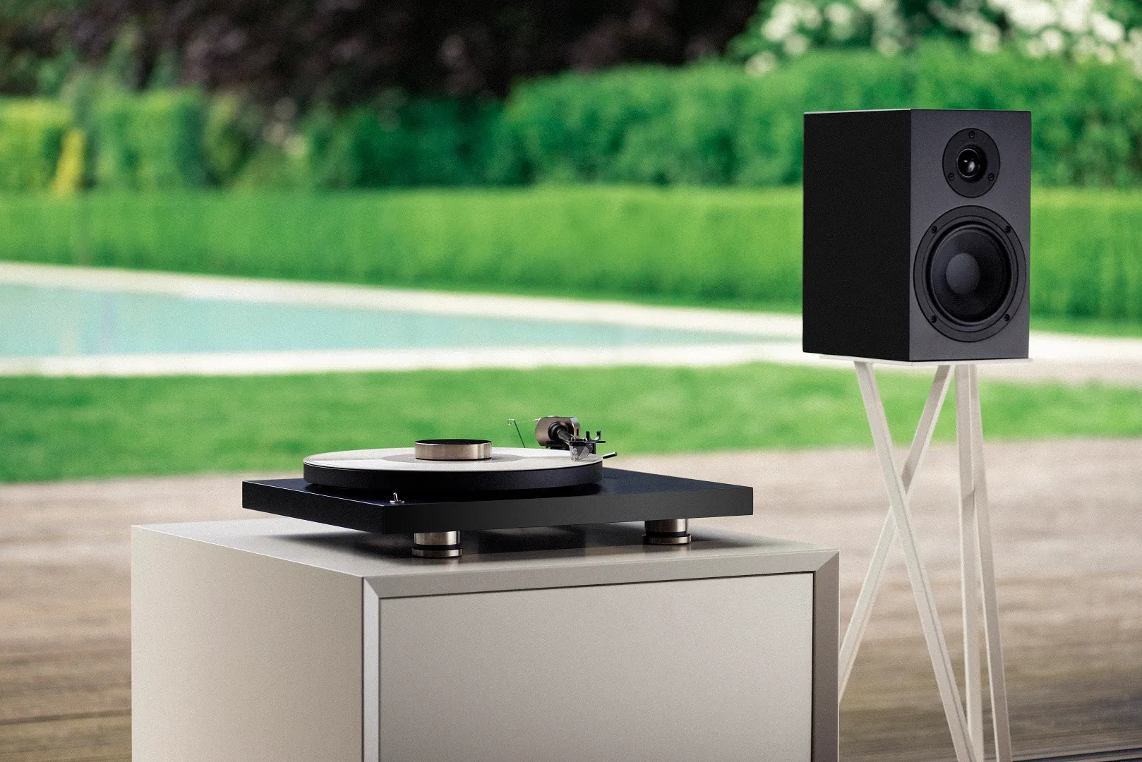 Pro-Ject Debut Pro, turntables, lifestyle, satin black