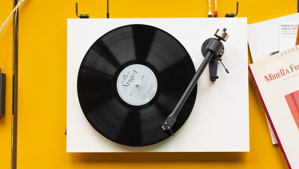 Pro-Ject T2 Super Phono turntable, detail view