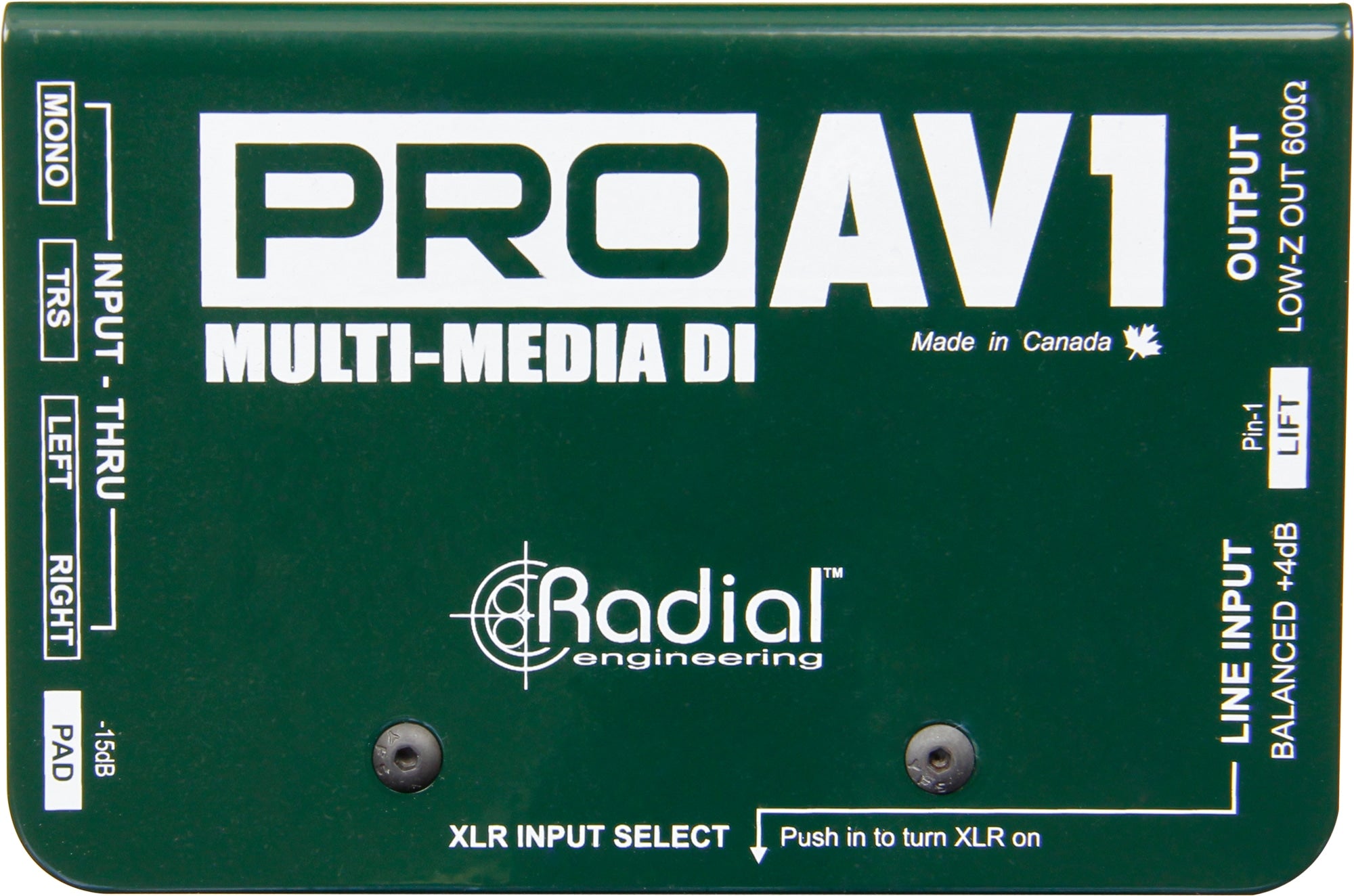 Radial Engineering PROAV1