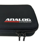 Analog Cases PULSE keyboard case for Arturia KeyStep and Native Instruments M32, black protective bag with padded interior.