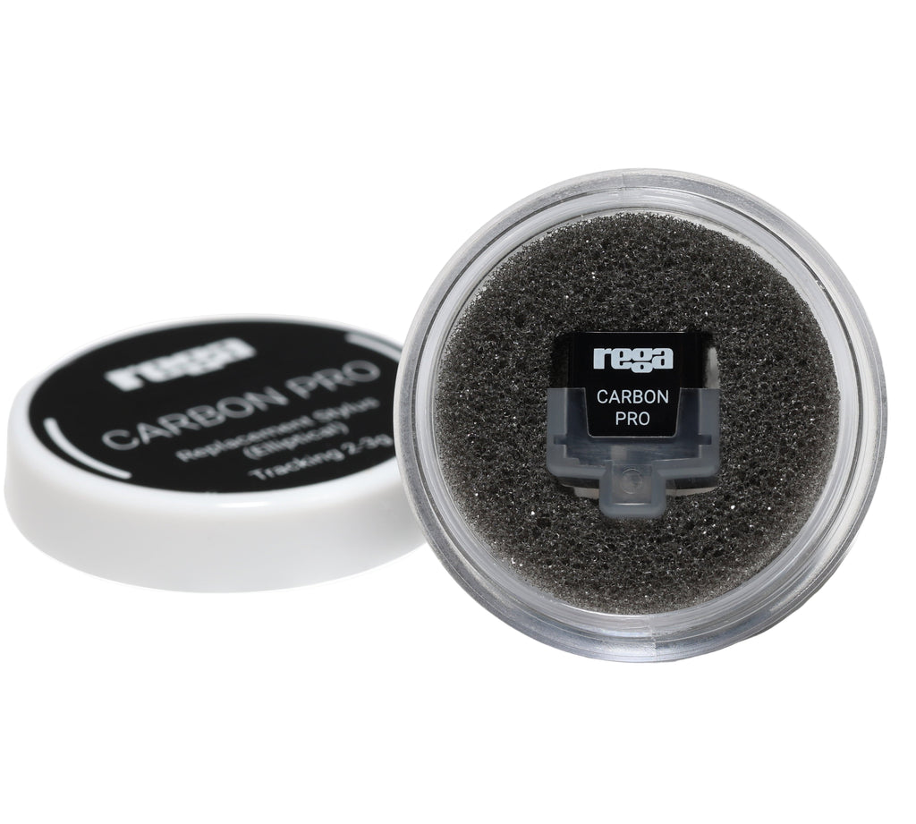 Rega Carbon Pro turntable stylus, in retail packaging