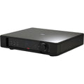 Rega Mercury stereo amplifier with sleek design and control knobs, showcasing high-quality audio equipment for music enthusiasts.