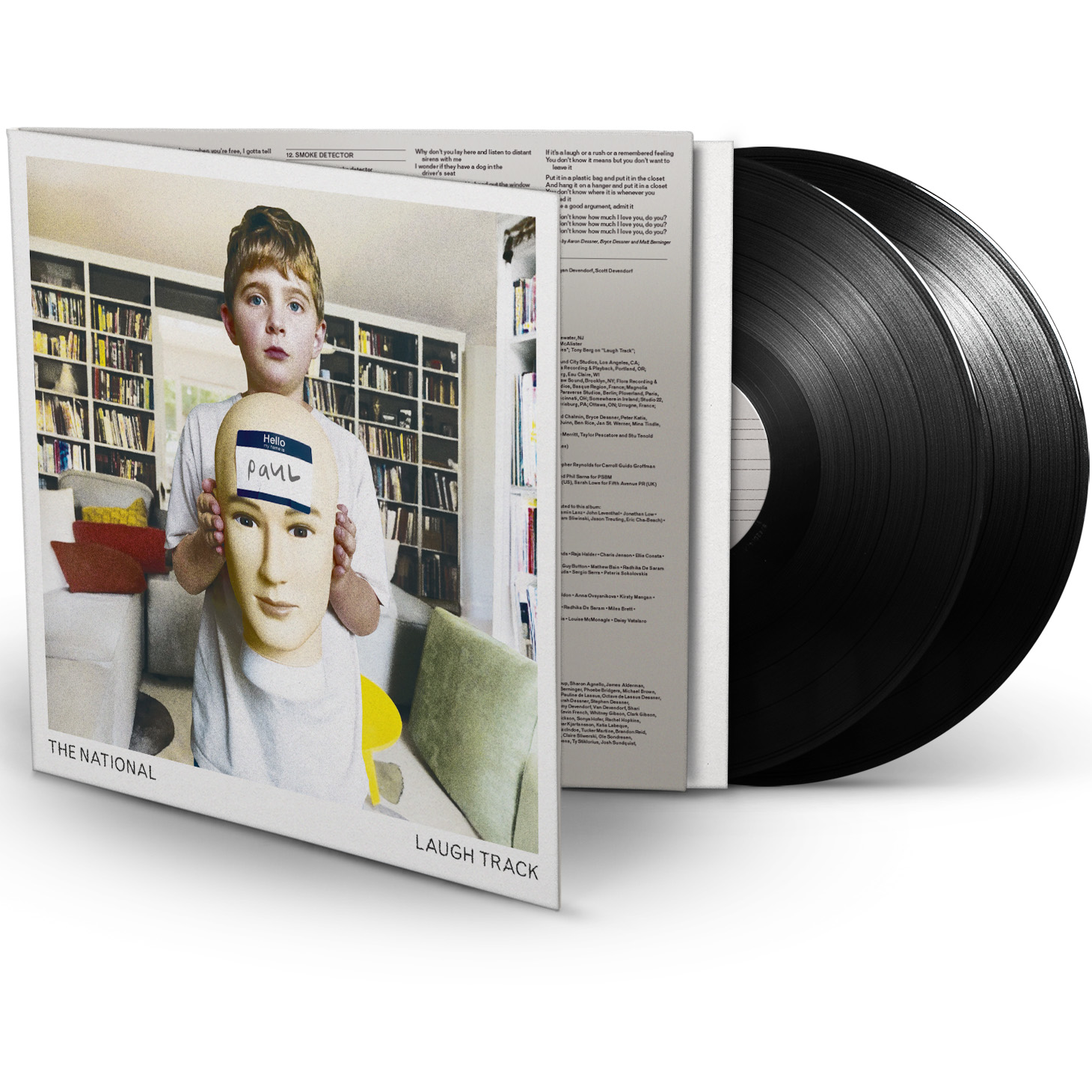 The National - Laugh Track (juodas) Vinyl 2LP