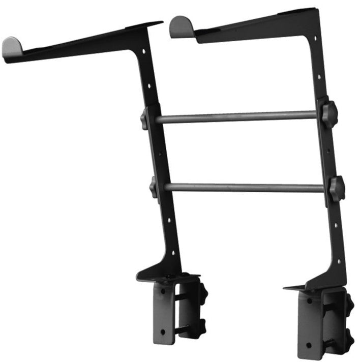 Reloop Laptop Stand, angled view in black