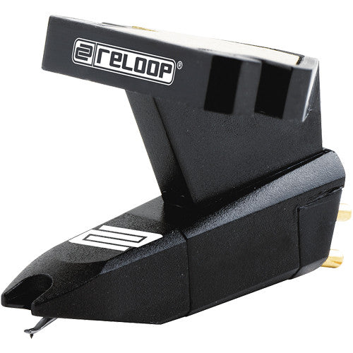 Reloop OM Black Cartridge turntable cartridges, black lifestyle
