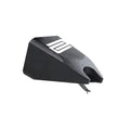 Black Reloop OM turntable stylus with sleek design, suitable for high-quality vinyl playback on compatible turntables.
