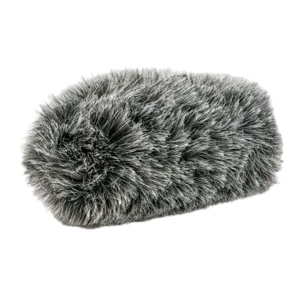 Rode DeadCat VMP+ microphone windshield, black, front view.