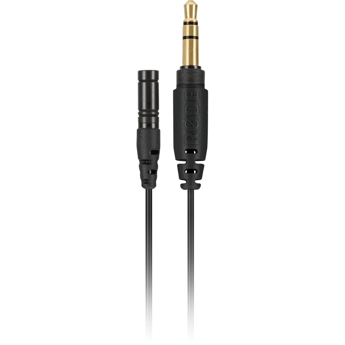 RØDE Rode Lavalier GO, lavalier & wearable microphones, angle, black
